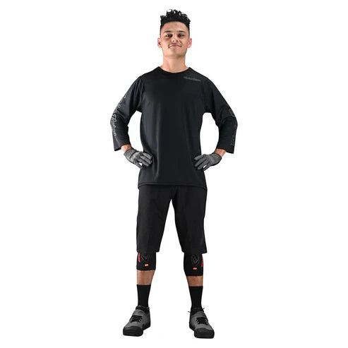 TROY LEE DESIGNS RUCKUS Trikot 3/4-Ärmel Schwarz