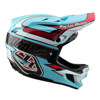 MTB-Helm TROY LEE DESIGNS D4 POLYACRYLITE MIPS LINEAR Blau