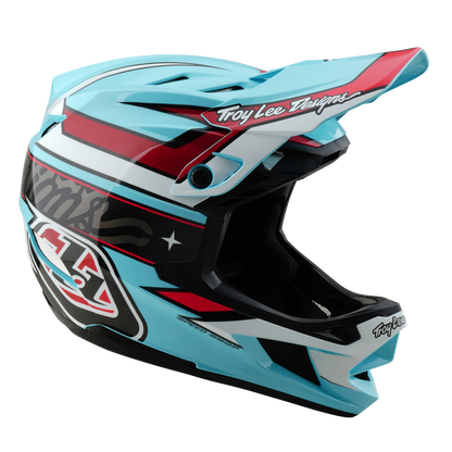 MTB-Helm TROY LEE DESIGNS D4 POLYACRYLITE MIPS LINEAR Blau