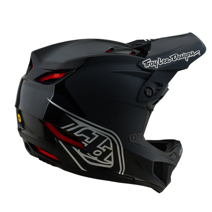 MTB-Helm TROY LEE DESIGNS D4 POLYACRYLITE MIPS SHADOW Schwarz