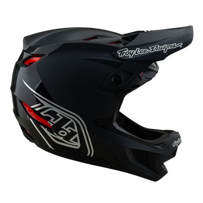 MTB-Helm TROY LEE DESIGNS D4 POLYACRYLITE MIPS SHADOW Schwarz