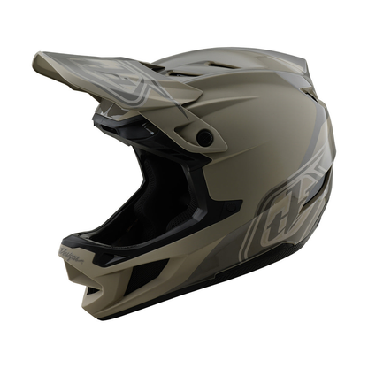 Casque VTT TROY LEE DESIGNS D4 POLYACRYLITE MIPS SHADOW Kaki