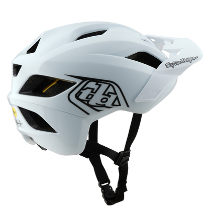 Casque VTT TROY LEE DESIGNS FLOWLINE POINT MIPS Blanc