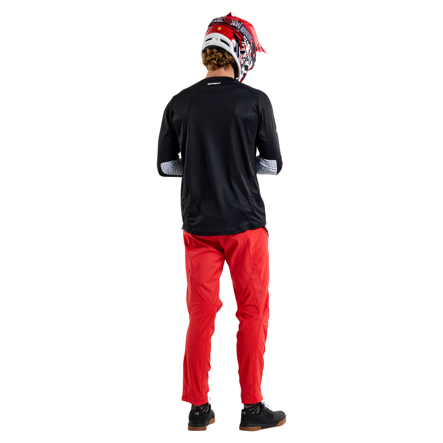 TROY LEE DESIGNS SPRINT Langarmtrikot Schwarz