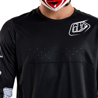 Maillot TROY LEE DESIGNS SPRINT Manches Longues Noir