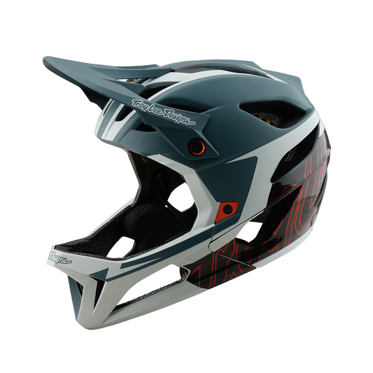 MTB-Helm TROY LEE DESIGNS STAGE NEAUWAVE MIPS Grau