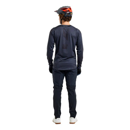Maillot TROY LEE DESIGNS SKYLINE CHILL Manches Longues Bleu