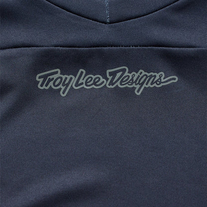 Maillot TROY LEE DESIGNS SKYLINE CHILL Manches Longues Bleu