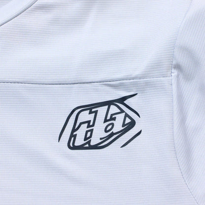Maillot TROY LEE DESIGNS SKYLINE Manches Longues Blanc/Rouge