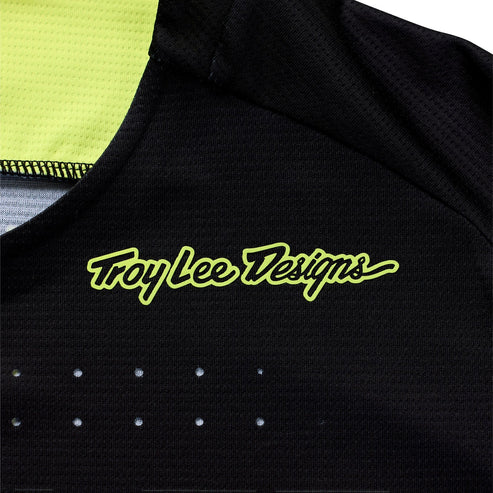 TROY LEE DESIGNS SPRINT Langarmtrikot Schwarz/Gelb