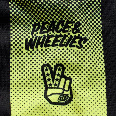 TROY LEE DESIGNS SPRINT Langarmtrikot Schwarz/Gelb