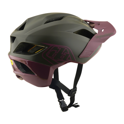 Casque VTT TROY LEE DESIGNS FLOWLINE POINT MIPS Gris/Prune