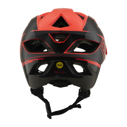 MTB-Helm TROY LEE DESIGNS FLOWLINE SE MIPS HYDRO Koralle/Anthrazit