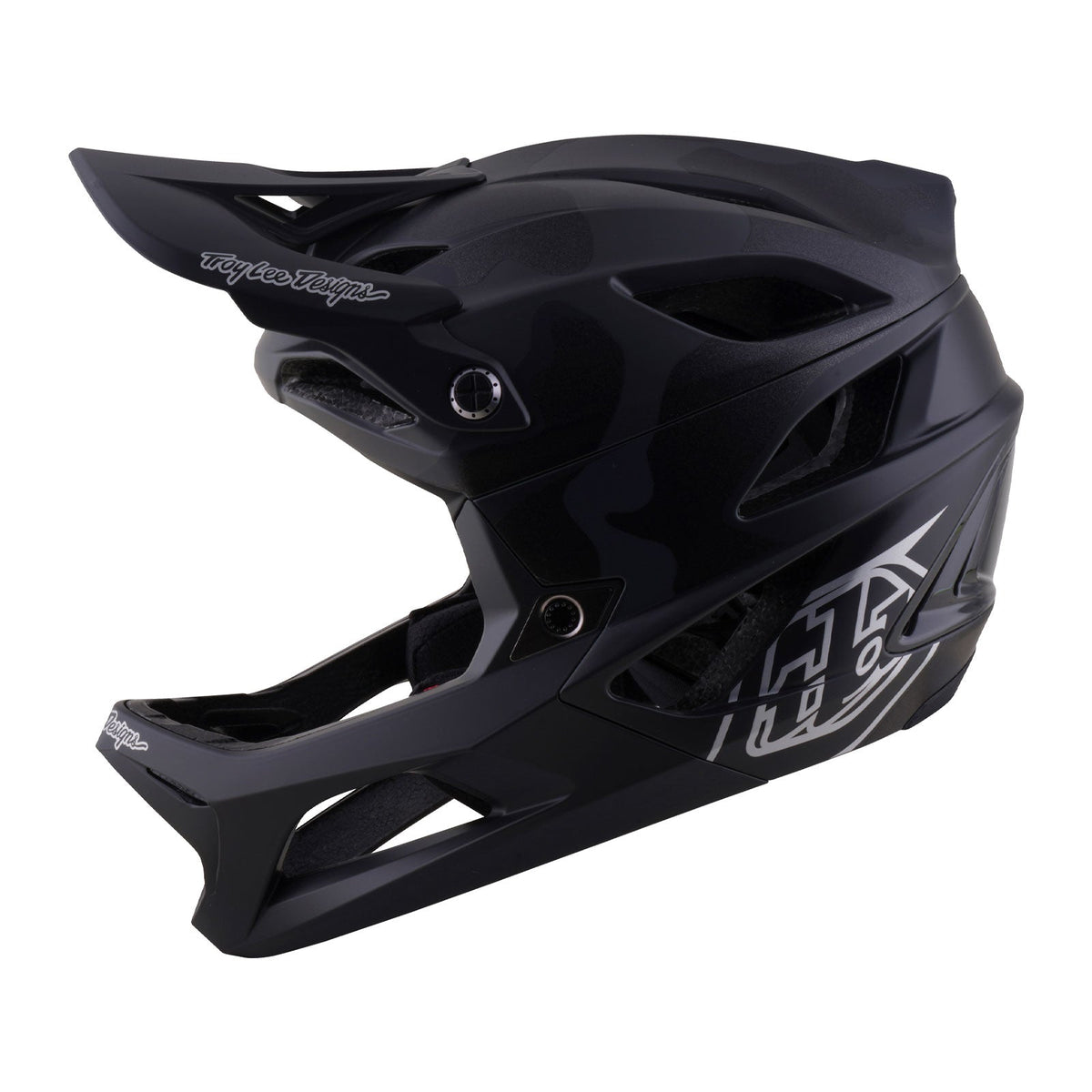 MTB-Helm TROY LEE DESIGNS STAGE 2 SPLIT Schwarz/Camouflage