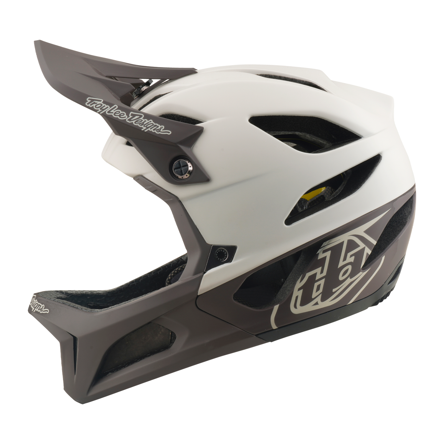 Casque VTT TROY LEE DESIGNS STAGE MIPS DRONE PUMICE Blanc