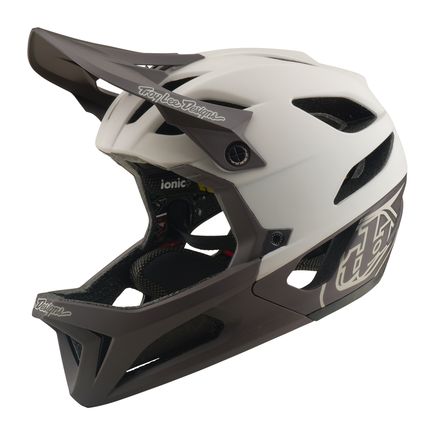 Casque VTT TROY LEE DESIGNS STAGE MIPS DRONE PUMICE Blanc