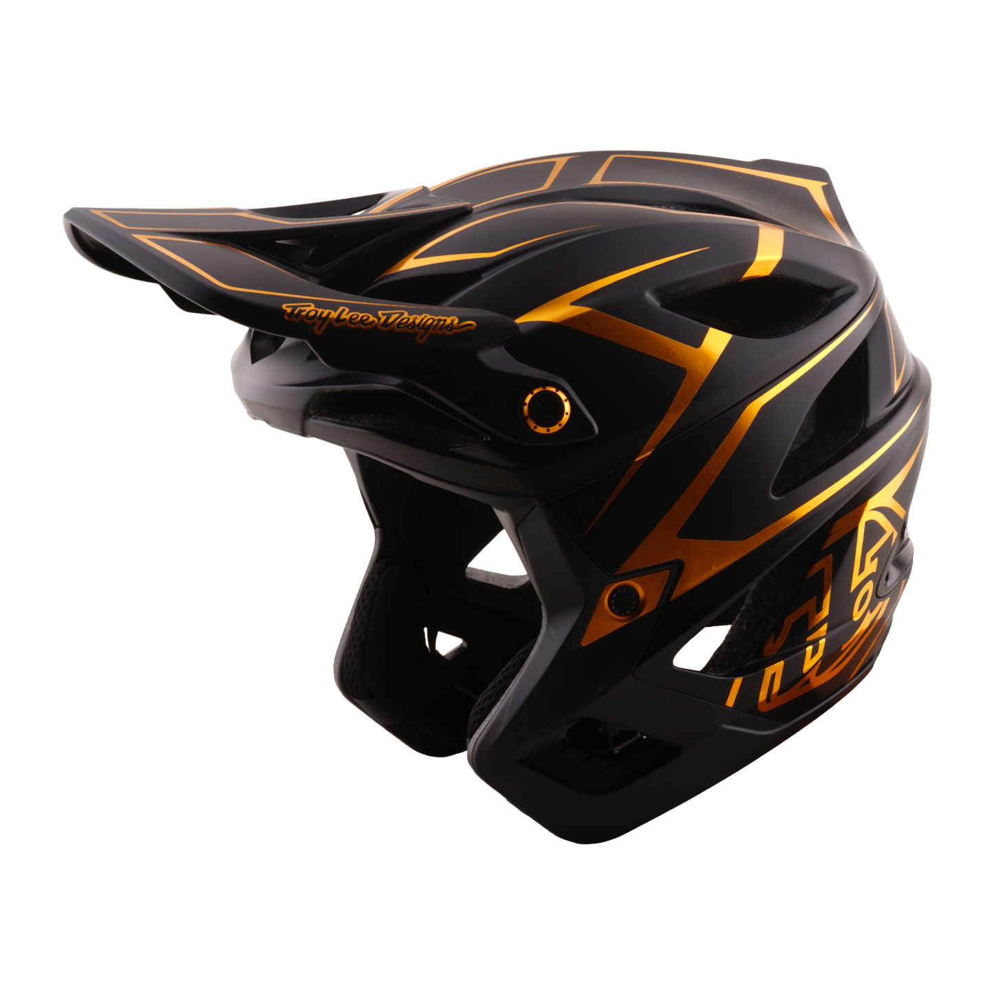 MTB-Helm TROY LEE DESIGNS STAGE STUNT PINSTRIPE Schwarz