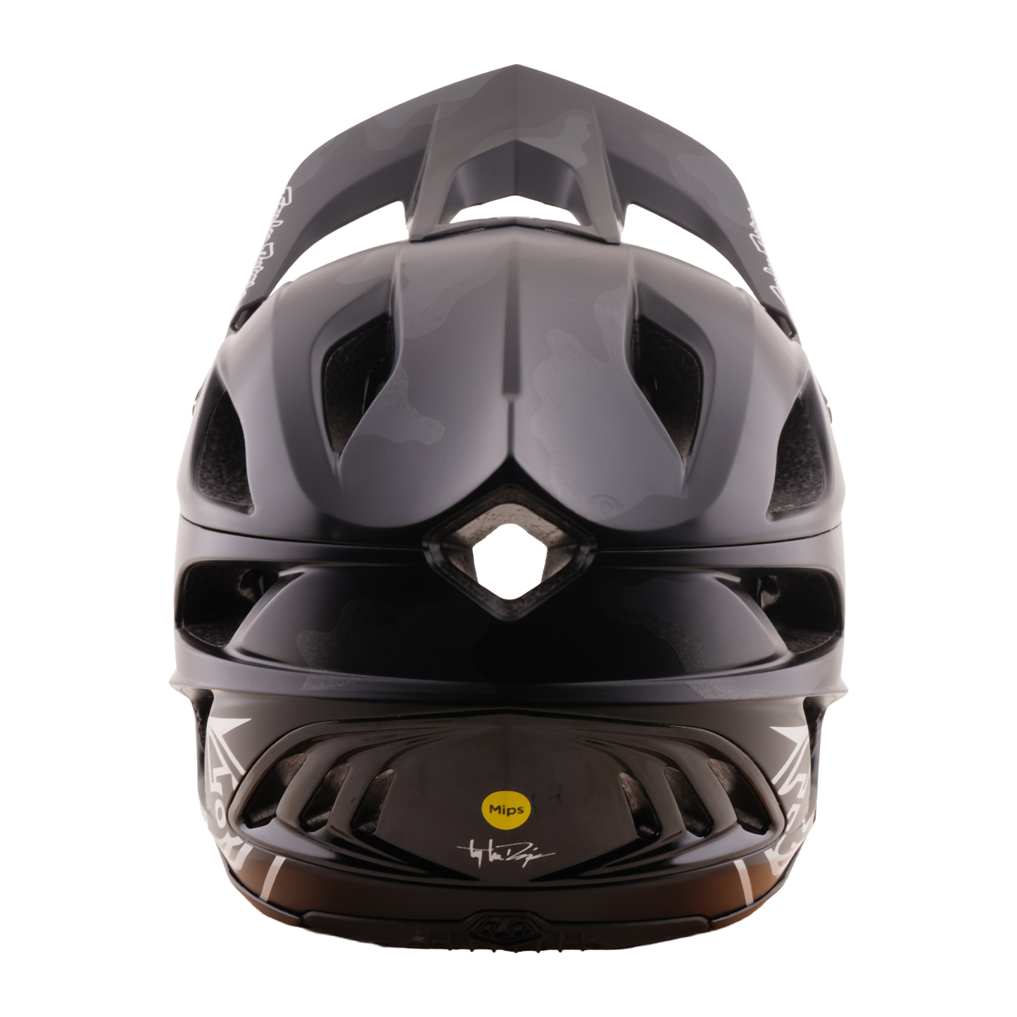 MTB-Helm TROY LEE DESIGNS STAGE STUNT SPLIT Schwarz Camo