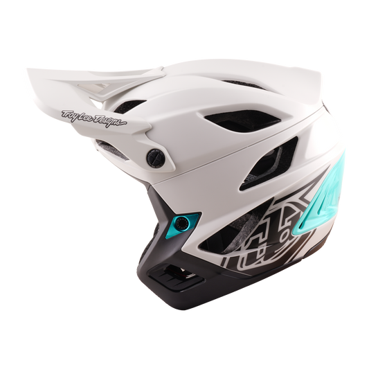 MTB-Helm TROY LEE DESIGNS STAGE STUNT DRONE PUMICE Grau/Grün