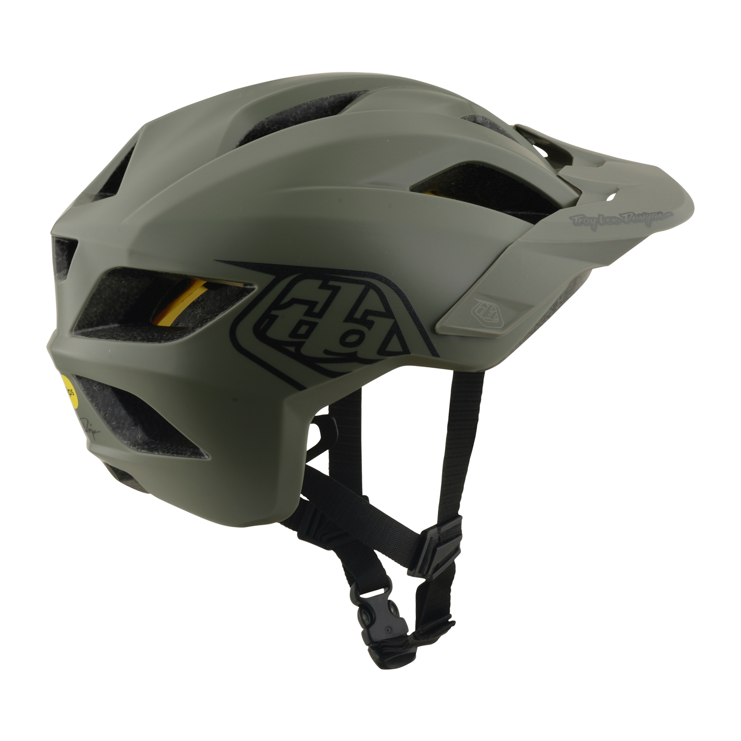 Casque VTT TROY LEE DESIGNS FLOWLINE POINT MIPS Junior Kaki