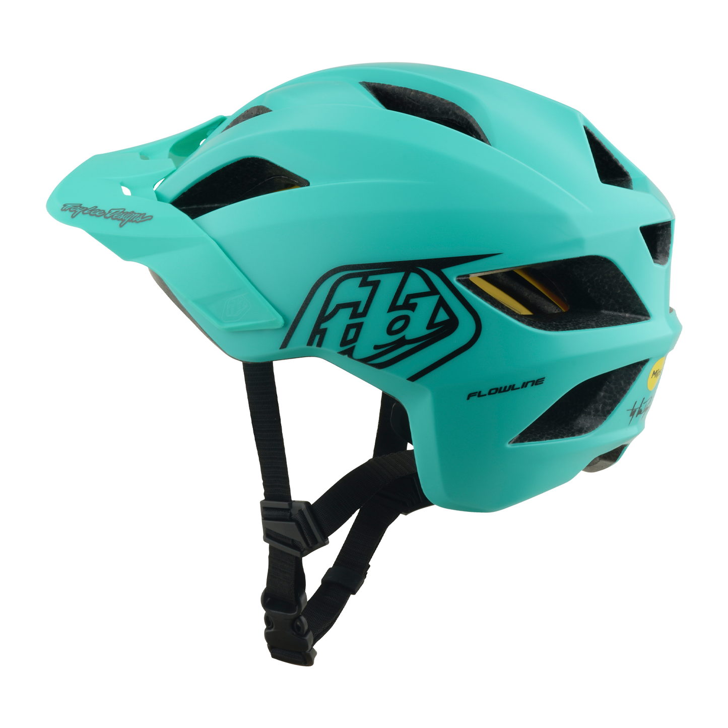 Casque VTT TROY LEE DESIGNS FLOWLINE POINT MIPS Junior Charcoal/Vert