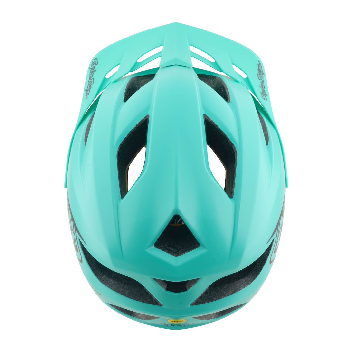 Casque VTT TROY LEE DESIGNS FLOWLINE POINT MIPS Junior Charcoal/Vert