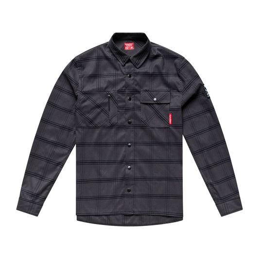Chemise Technique TROY LEE DESIGNS RUCKUS RIDE YD PLAID Coal