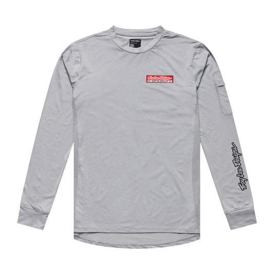 Maillot TROY LEE DESIGNS RUCKUS RIDE CUSTOM PAINT Manches Longues Mid Gray