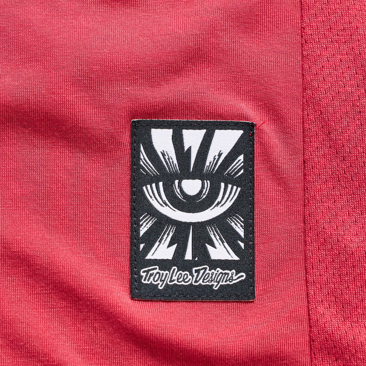 Maillot TROY LEE DESIGNS SKYLINE RIDE FEATHERED Manches Longues Ember Red
