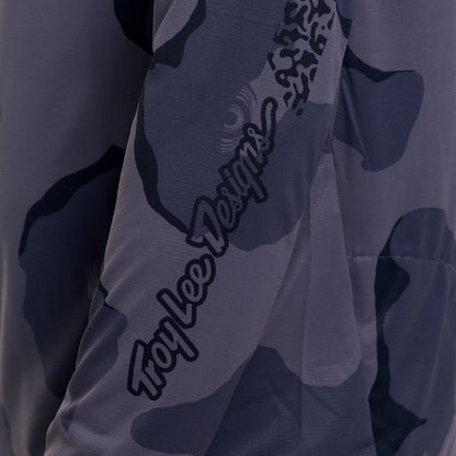 Maillot TROY LEE DESIGNS SKYLINE PRO FLOW CAMO Manches Longues Carbon