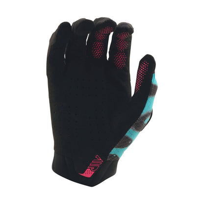 Gants TROY LEE DESIGNS AIR MEMBRANE Noir/Bleu/Jaune