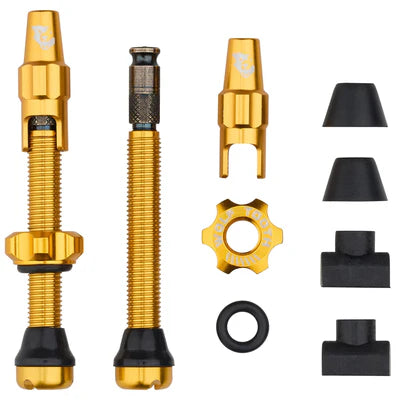 2er-Set Tubeless-Ventile WOLF TOOTH CLIK VALVE Gold