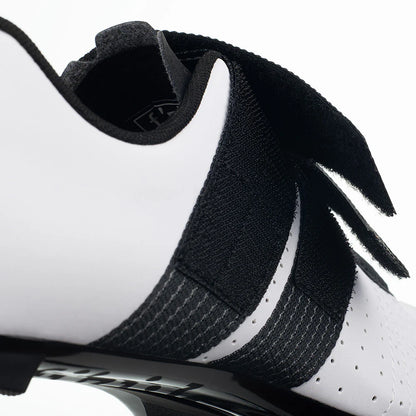 Rennradschuhe FIZIK R5 TEMPO POWERSTRAP Weiß
