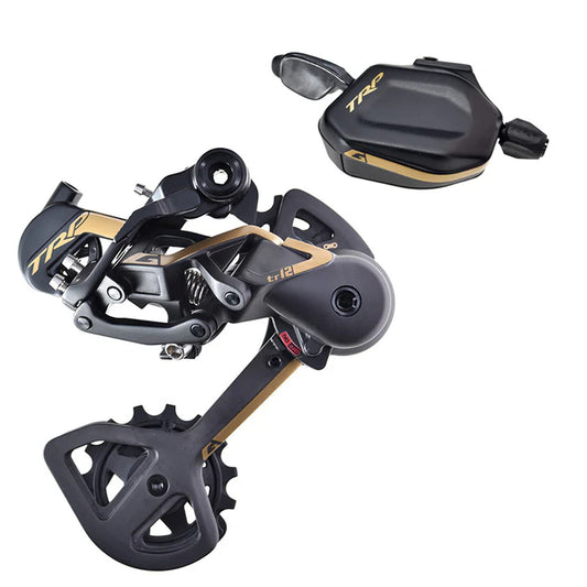 Kit Dérailleur et Shifter TRP DH12 12V Noir/Or