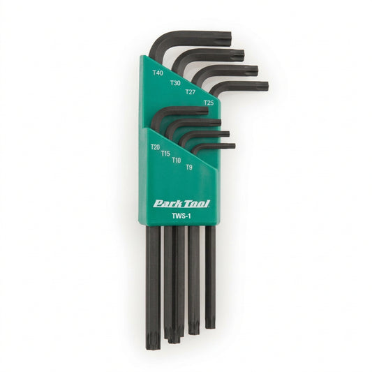 Park Tool TWS-1 Satz abgewinkelter Torx-Schlüssel mit Halter
