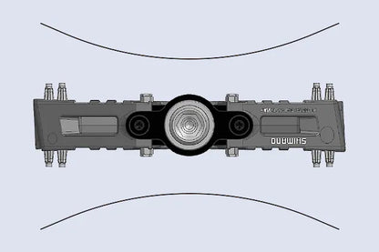 Plattformpedale SHIMANO XT PD-M8240
