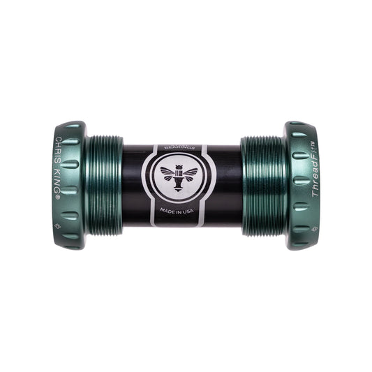 CHRIS KING ThreadFit 24 68/73mm Tretlagergehäuse Grün
