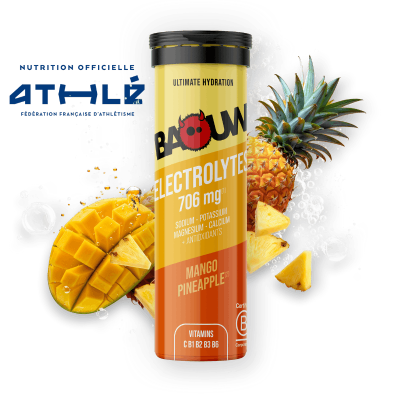 BAOUW Energy Drink (10er Tube) Mango/Ananas