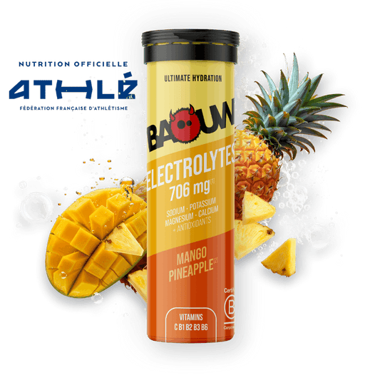 BAOUW Energy Drink (10er Tube) Mango/Ananas