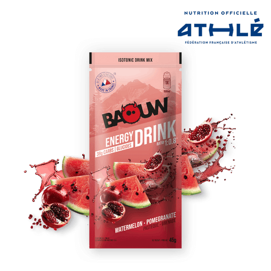 BAOUW ISOTONIC Energy Drink (45g) Wassermelone/Granatapfel