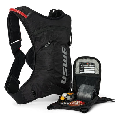 Trinkrucksack USWE MTB HYDRO 3 L Schwarz