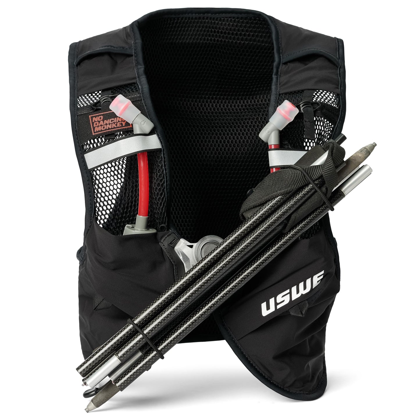 USWE PACE 8 L Trinkrucksack, Schwarz