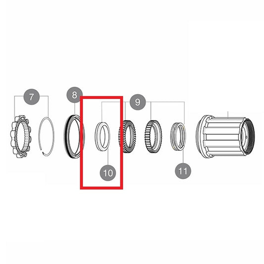 KIT 3 PADS MAVIC ID360 RAUSCHUNTERDRÜCKUNG 24T