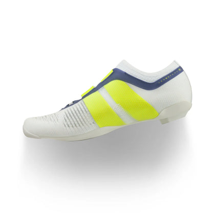 Rennradschuhe FIZIK VEGA CARBON Weiß/Blau/Gelb