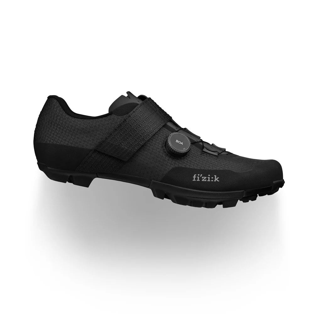 FIZIK FEROX XC/Gravel-Mountainbike-Schuhe, Schwarz