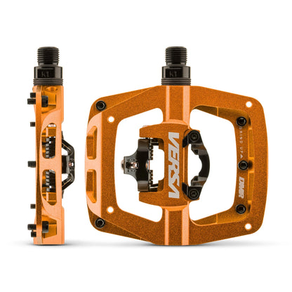 Kombi-Pedale (Plattform/Klick) DMR VERSA Orange