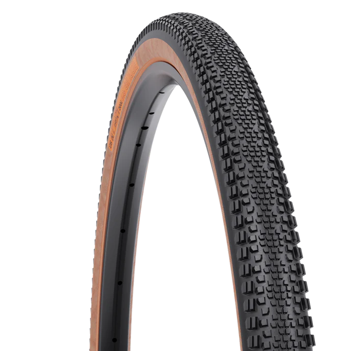 Pneu WTB RIDDLER  TCS LIGHT FAST ROLLING DUAL DNA SG2 700x37c 60 Tpi Tubeless Ready Renforcé Beige