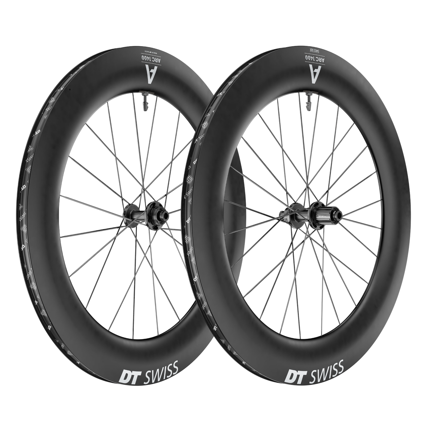 Laufradsatz DT SWISS ARC 1400 DICUT 85 Tubeless Ready (Center Lock)
