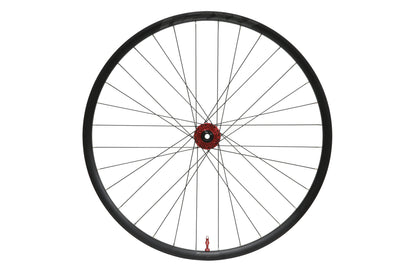 HOPE RX24 700C Aluminium-Vorderrad mit Pro 5 Nabe in Rot