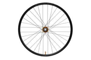 HOPE RX24 700C Hinterrad aus Aluminium mit orangefarbener Pro 5-Nabe
